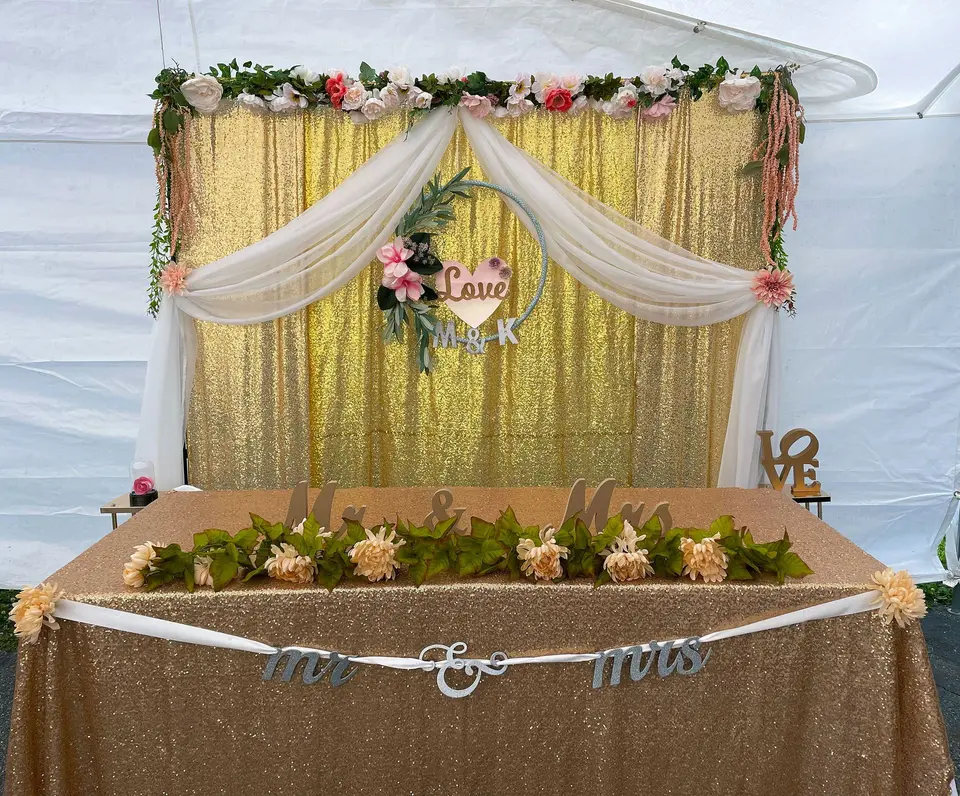 Personalized backdrops