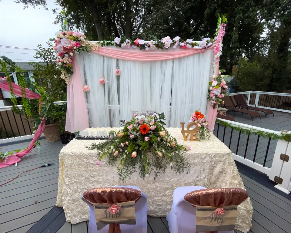 Fully Personalized Backdrop